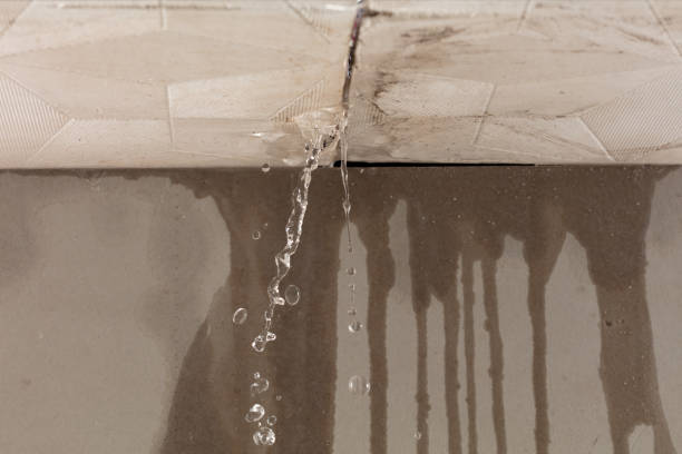 Professional Burst Pipe Cleanup technician working in Mount Summit, IN